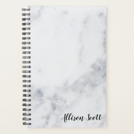 Marble Personalized Yearly Planner