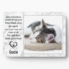 Marble Pet Loss Keepsake Cat Memorial Photo