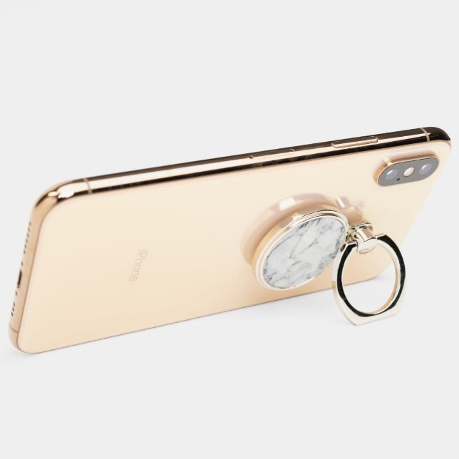 Marble Phone Ring Stand (On Phone)