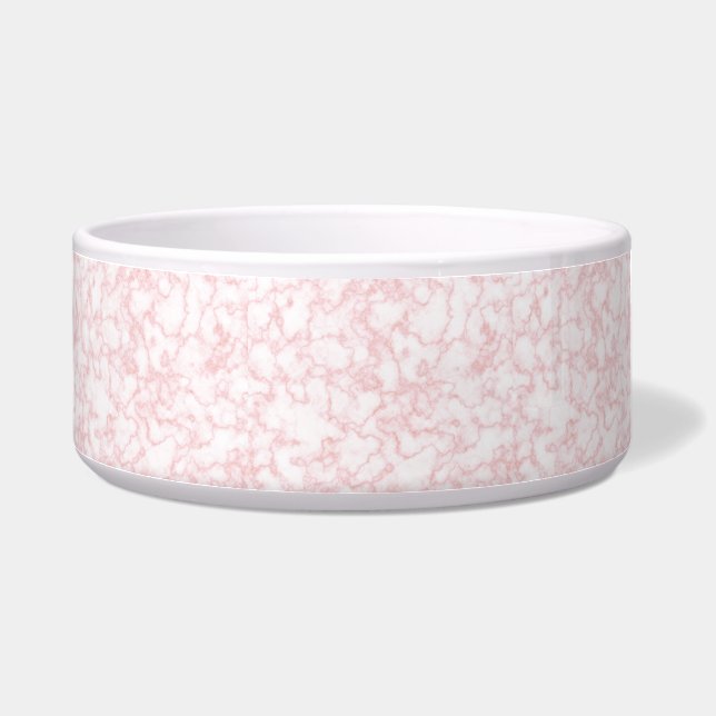 marble pink bowl (Left)