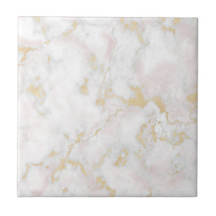 marble pink gold pattern tile