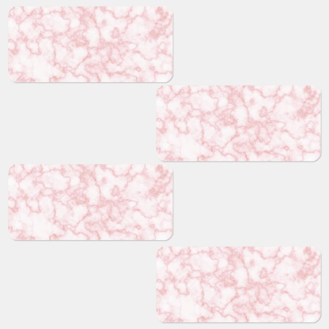 Marble Pink Labels (Group)