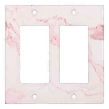 Marble Pink Princess Room Light Switch Cover by TheSillyHippy at Zazzle