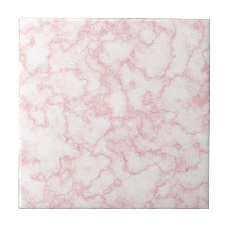 marble pink tile Zazzle