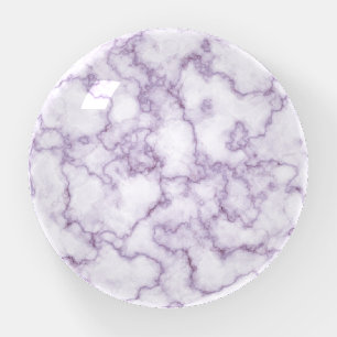 Marble Purple Paperweight