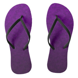 Marble purple pattern flip flops