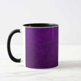 Marble purple pattern mug