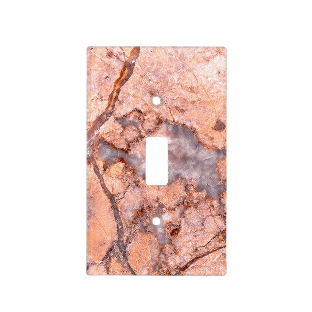 Marble & Quartz Light Switch Cover (Front)
