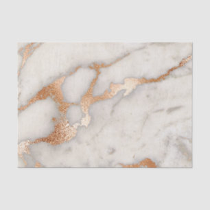Marble Rose Gold Coral Peach Gray Copper Tissue Paper