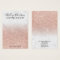 Marble rose gold glitter earrings necklace display