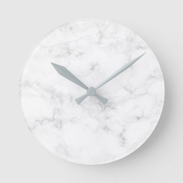 Marble Round Clock (Front)