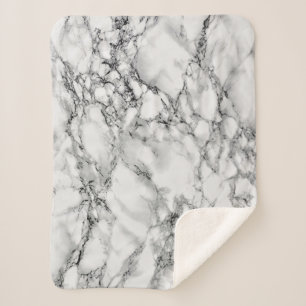 Marble Sherpa Blanket