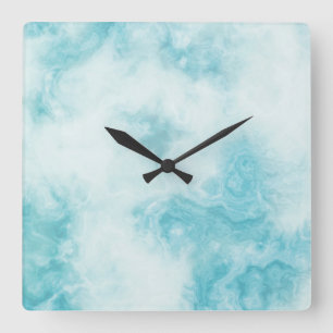 Marble Stone 10.75" Square Acrylic Wall Clock