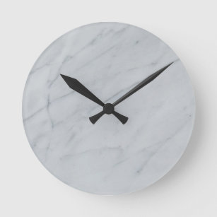 Marble Stone 8" Round Acrylic Wall Clock
