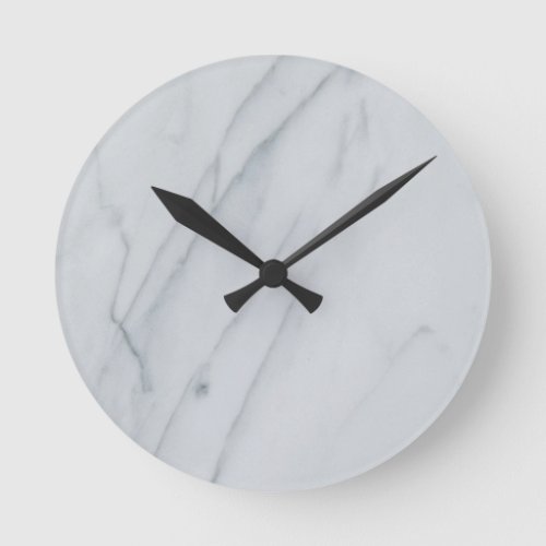 Marble Stone 8 Round Acrylic Wall Clock