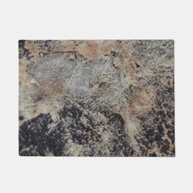 Marble Stone Background Doormat (Front)