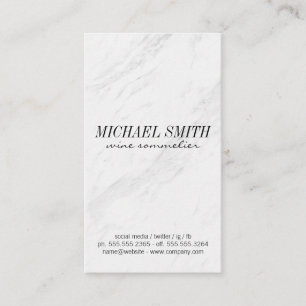 Marble Stone Business Card
