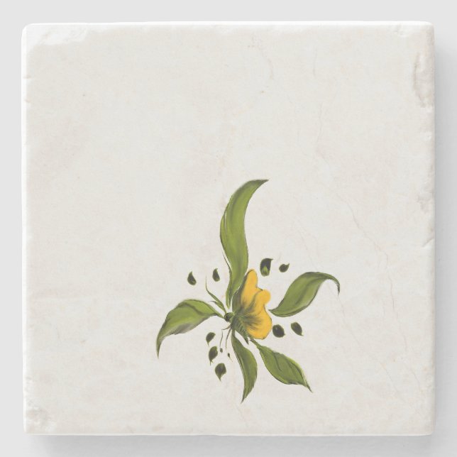 Marble stone coaster  (Front)