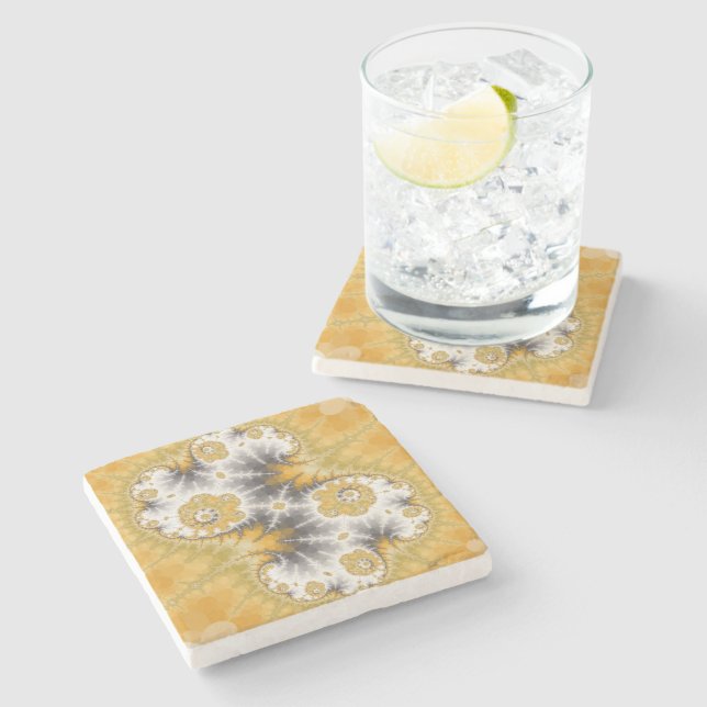 Marble Stone Coaster (Side)