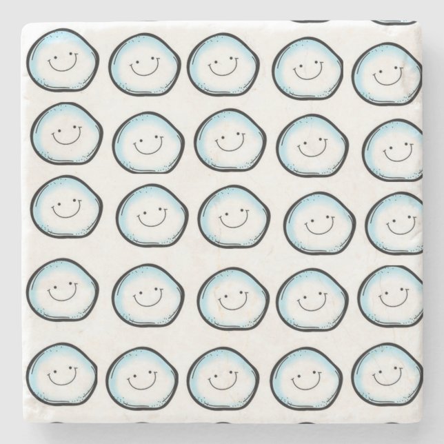 Marble Stone Coaster Christmas (Front)