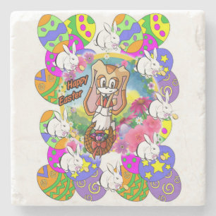 Marble Stone Coaster Easter
