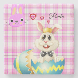 Marble Stone Coaster Easter
