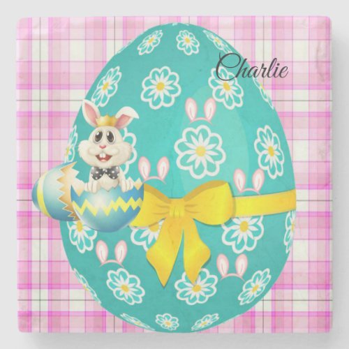 Marble Stone Coaster Easter