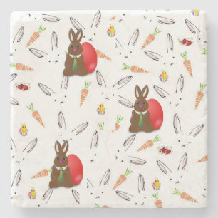 Marble Stone Coaster Easter