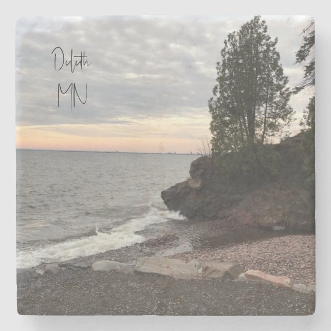 Marble Stone Coaster Minnesota, Duluth (Front)