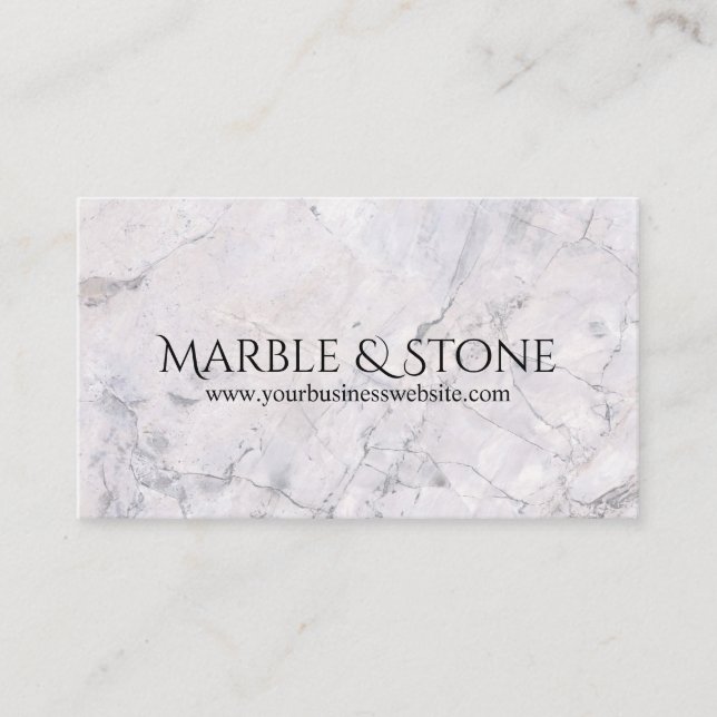 Marble & Stone Countertops Business Card (Front)