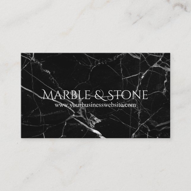 Marble & Stone Countertops Business Card (Front)