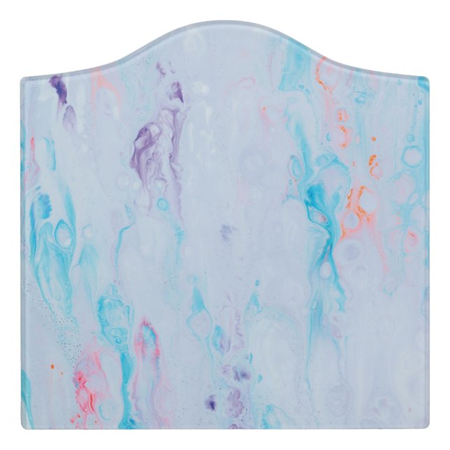 Marble Stone Crest Large Room Sign (Large Crest Front)