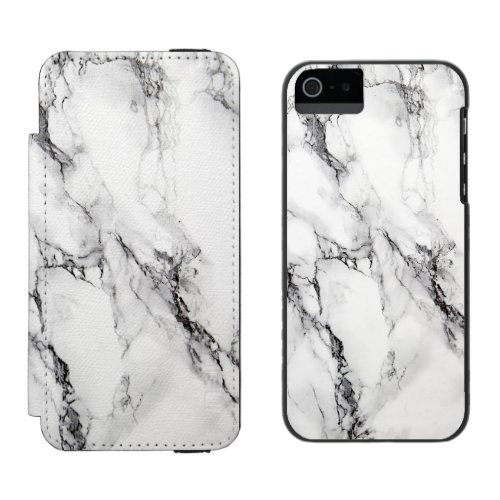 Marble Stone Design Wallet Case For iPhone SE55s