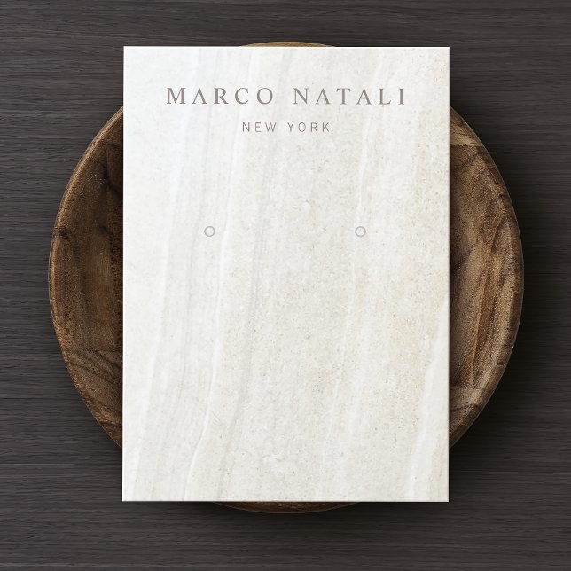 Marble Stone Earring Display Card (Creator Uploaded)