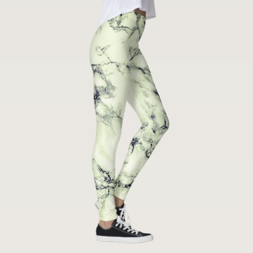 Marble Stone Leggings Modern Design