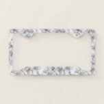 Marble Stone License Plate Frame