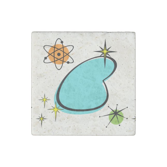 Marble Stone Magnets, Individual Stone Magnet (Front)