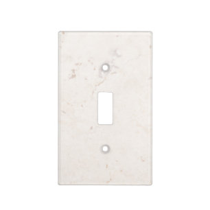 Marble Stone Neutral Tile Natural Background Blank Light Switch Cover