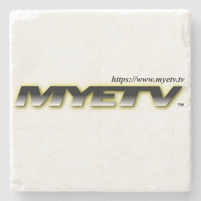 Marble Stone of MYETV Coaster (Front)