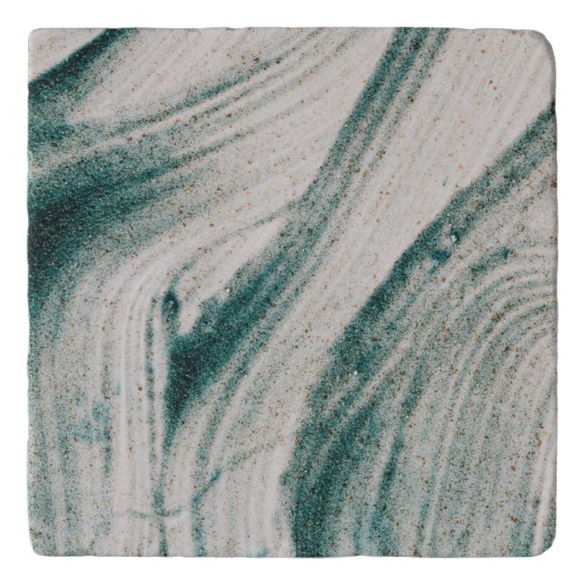 Marble Stone Paint Trivet (Front)