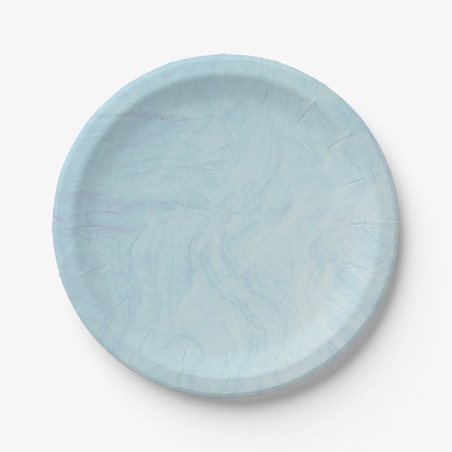 Marble Stone Paper Plate (Front)