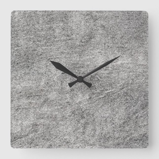 Marble Stone Pattern Acrylic Wall Clock (Front)