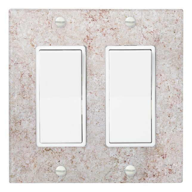 Marble Stone Pattern Light Switch Cover (In Situ)