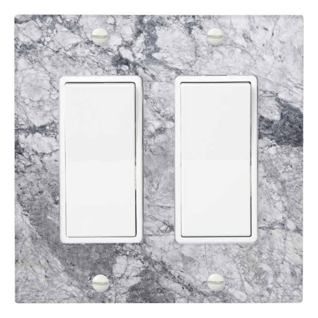 Marble Stone Pattern Light Switch Cover (In Situ)