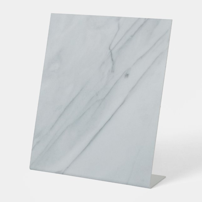 Marble Stone Pedestal Sign (Front)