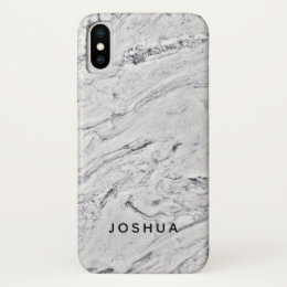 Marble Stone Phone/iPad Case Custom Name