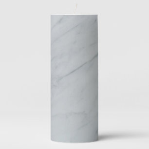 Marble Stone Pillar Candle