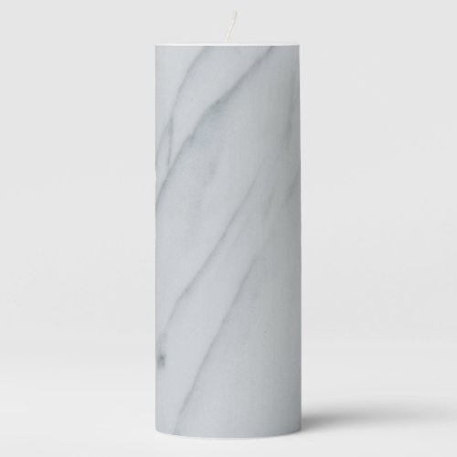 Marble Stone Pillar Candle