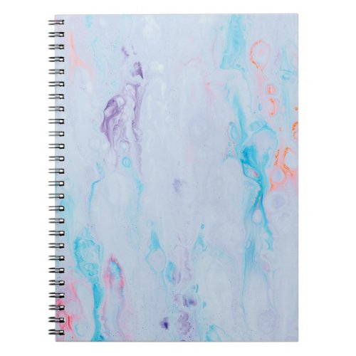 Marble Stone Spiral Photo Notebook