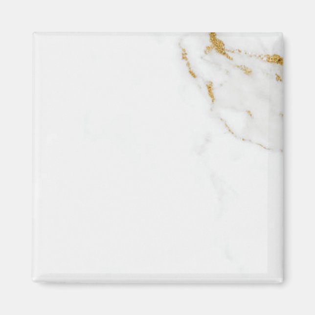 Marble Stone Square  Magnet (Front)